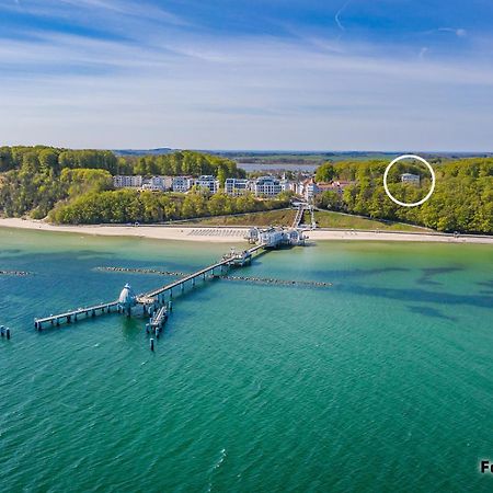 Residenz Seeblick Fewo 18 Mit Balkon Und Ostseeblick Sellin  Ngoại thất bức ảnh